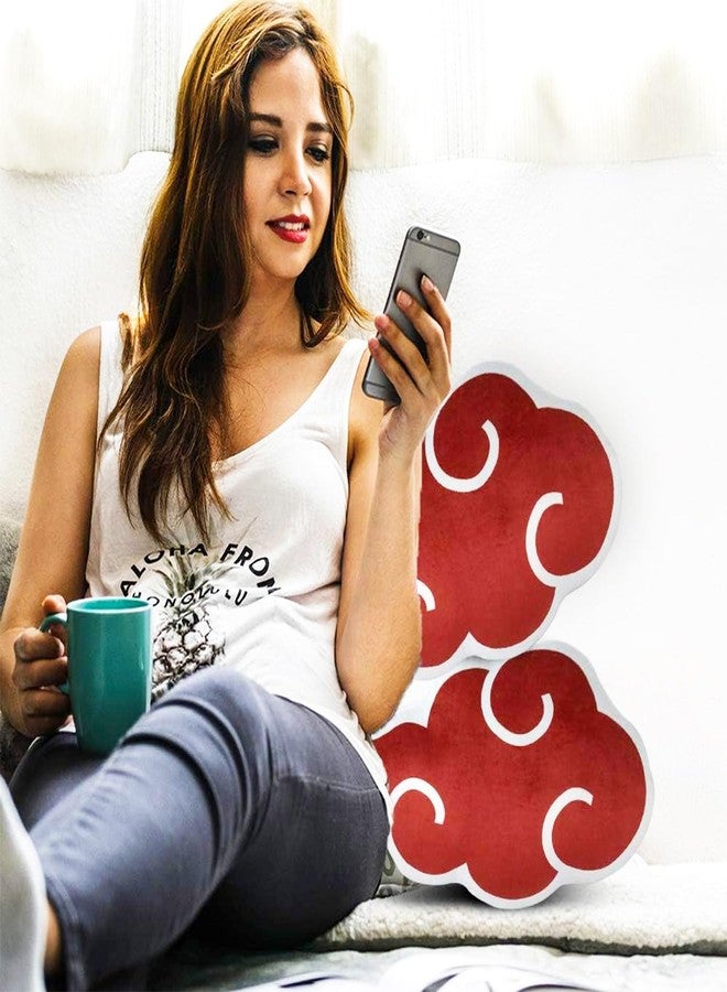 ناروتو وسادة سفر ناروتو القطيفة للأطفال - مجموعة مع غطاء وسادة قطيفة لإكسسوارات غرفة نوم الأطفال بالإضافة إلى حامل مجسم وملصقات | مجموعة إكسسوارات سفر ناروتو - Image 5